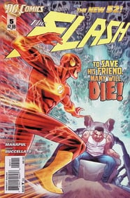 The Flash DC Vintage Comic Book The New 52: 2011 #5