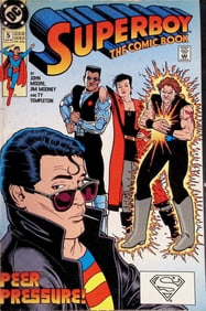 Superboy DC Vintage Comic Book: 1990 #5 Jun