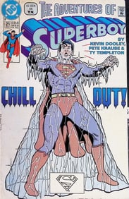 Superboy DC Vintage Comic Book: 1991 #21 Dec