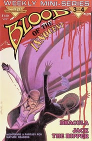 Blood of the Innocent (4 part mini-series) Warp Graphics Vintage Comic Book: 1986 # 3