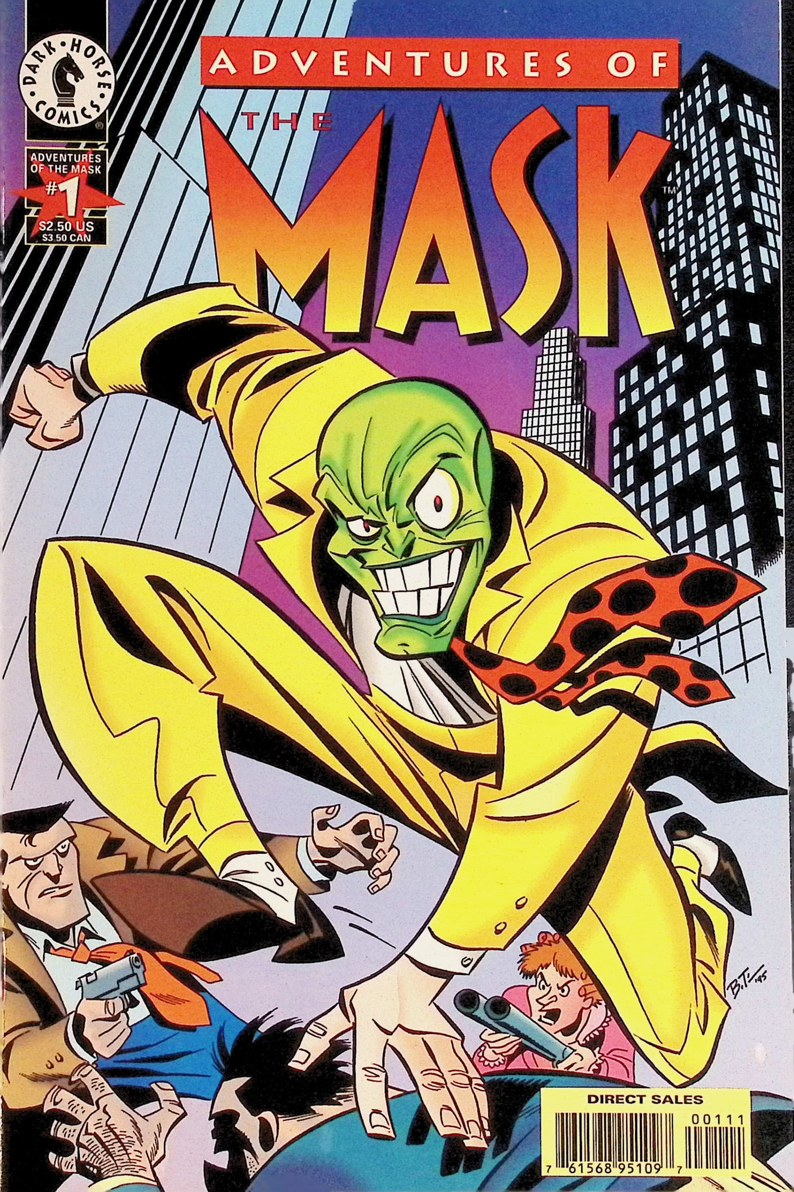 Adventures of the Mask Dark Horse Vintage Comic Book: 1996 #1 (1 of 4)