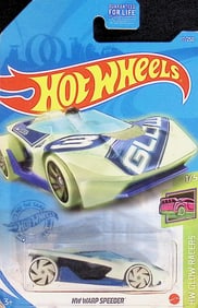 2020 Hot Wheels HW Warp Speeder HW Glow Racers Die-Cast Toy Car