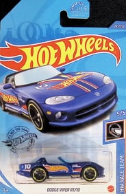 2017 Hot Wheels Dodge Viper RT/10 HW Race Team Die-Cast Toy Car