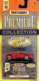 1995 Matchbox Premiere Collection Viper RT/10 Die-Cast Toy Car