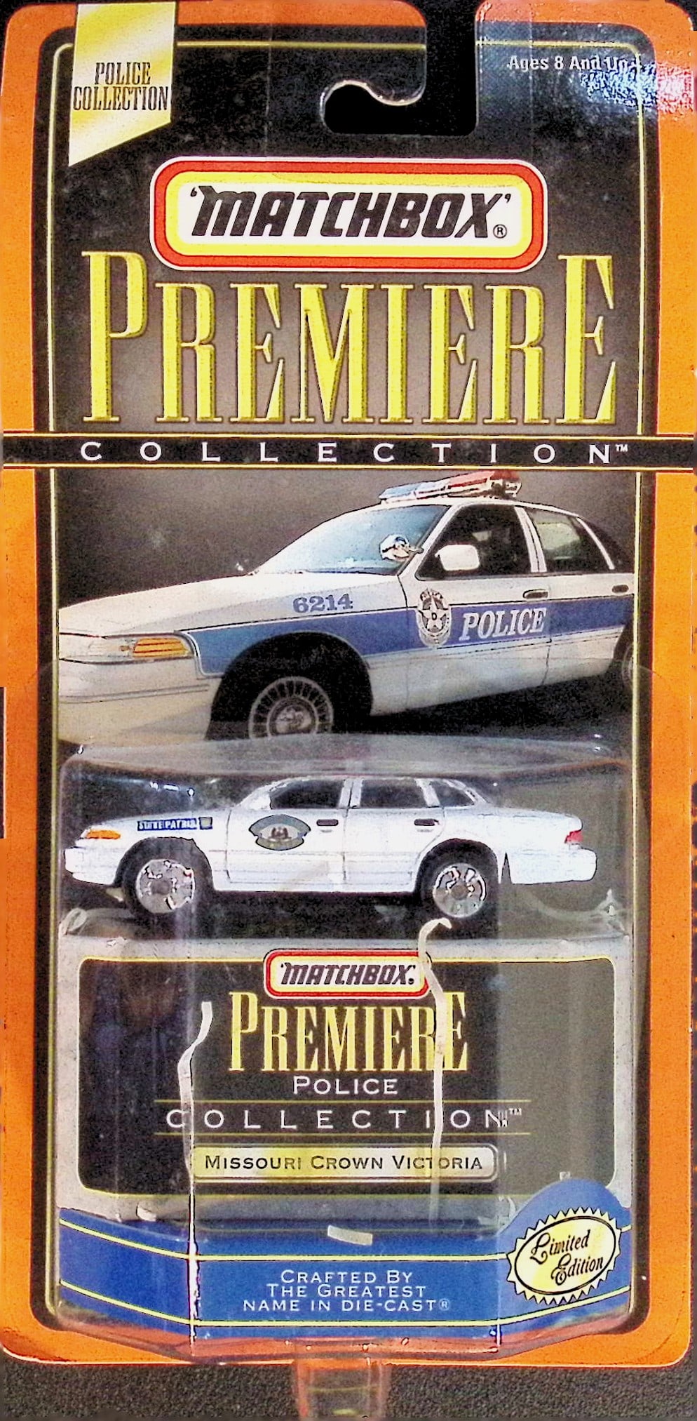 1998 Matchbox Premiere Collection Missouri State Patrol Die-Cast Toy Car (1 of 2)