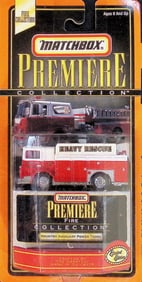 1998 Matchbox Premiere Collection Houston FD Heavy Rescue Die-Cast Toy Car