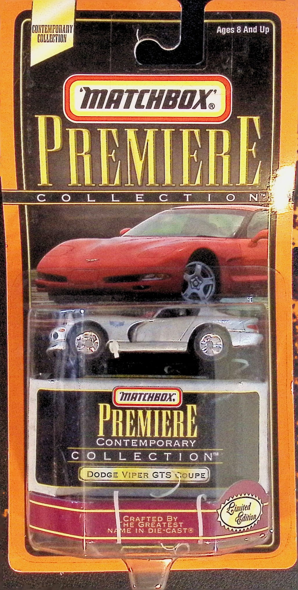 1998 Matchbox Premiere Collection Dodge Viper GTS Coupe Die-Cast Toy Car (1 of 2)
