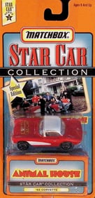 1997 Matchbox Star Car Collection Animal House '62 Corvette Die-Cast Toy Car