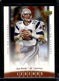 Tom Brady 2006 Upper Deck Legends #92 New England Patriots