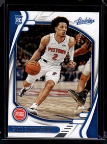 Cade Cunningham Rookie Card 2021-22 Chronicles Absolute #214 Detroit Pistons
