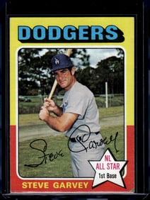 Steve Garvey 1975 Topps #140 Los Angeles Dodgers