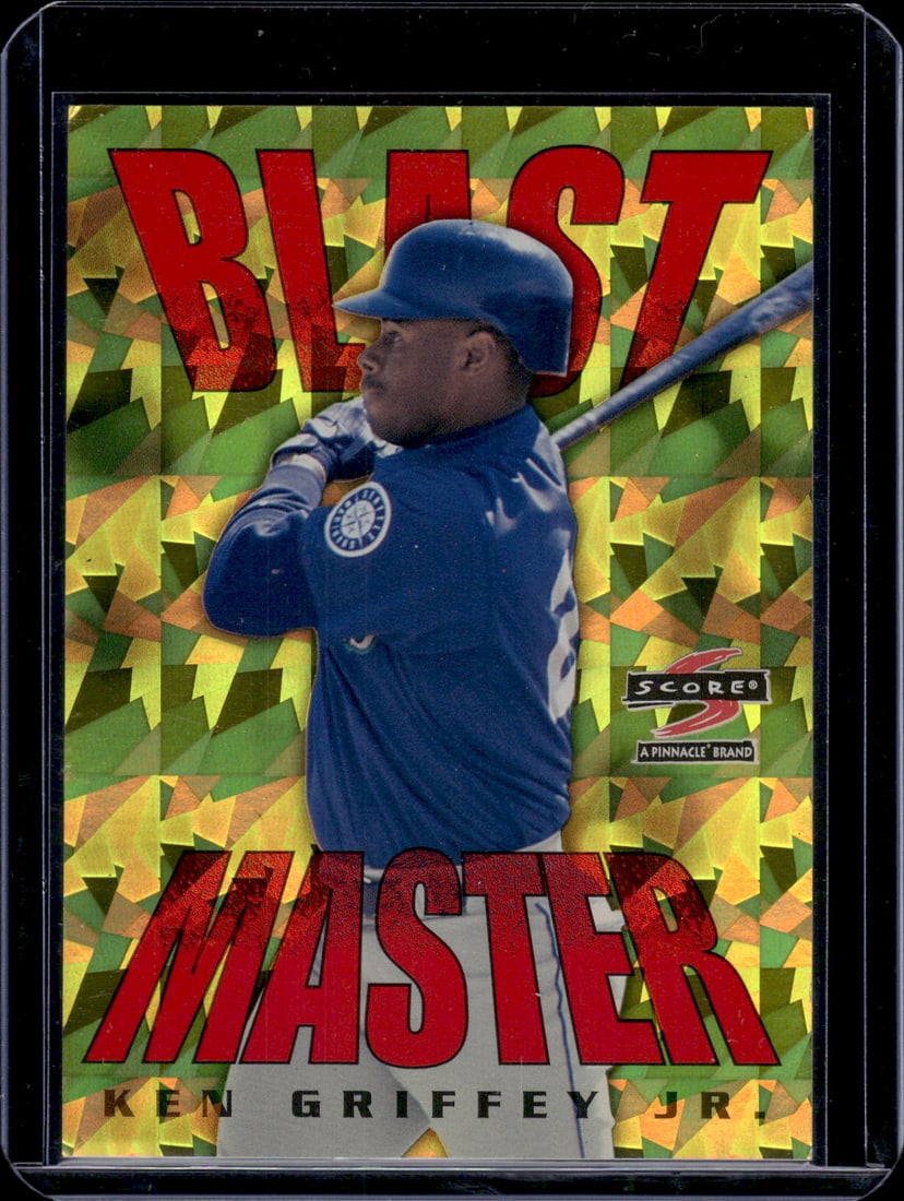 Ken Griffey Jr. Blast Master 1997 Score #6 Seattle Mariners: Score Baseball MLB Trading & Sports Cards, Old Sports Cards for Sale Near Me, Auction Memorabilia Lots for Sale On Line, World Series & Hall of Fame Players
