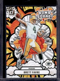 Brett Favre Bomb Squad 2025 Donruss #BS-BFE Green Bay Packers
