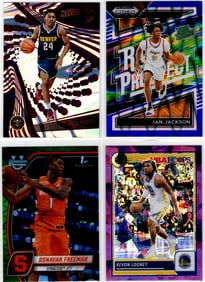 Lot of 4 Numbered Basketball Cards. All Different, See Pictures for Cards