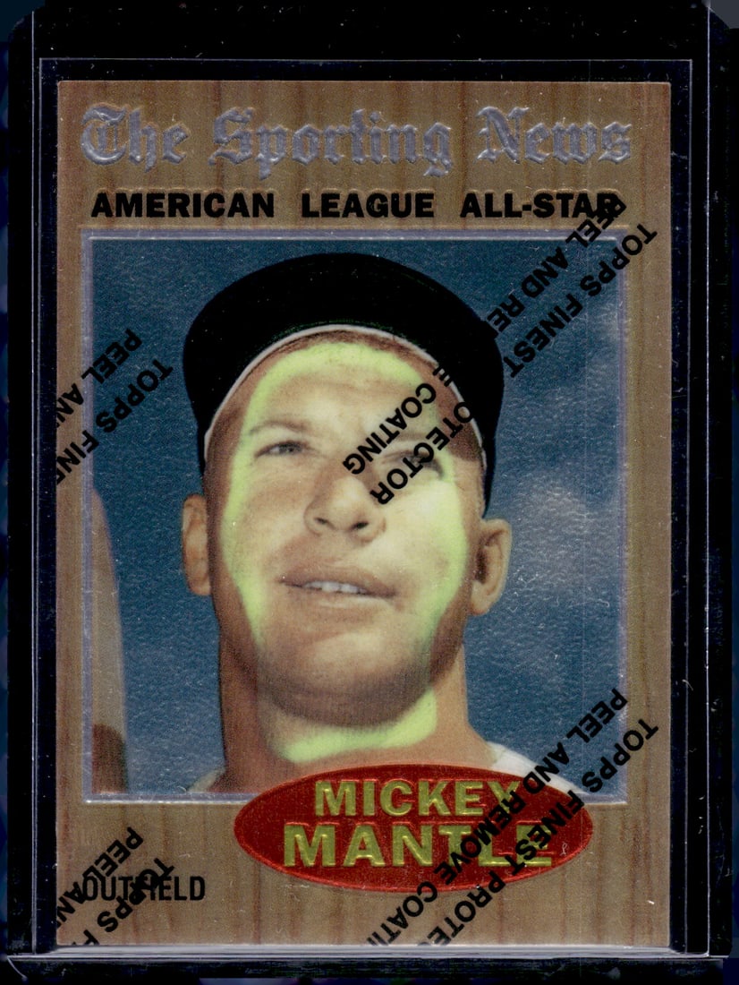Mickey Mantle 1997 Topps Mantle Commemorative Set #35 Card #471 Yankees (1 of 2)