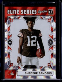 Shedeur Sanders Rookie Card Elite Series 2025 Donruss #ESR-SSS Cleveland Browns