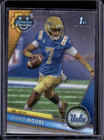 Dante Moore 1st Bowman 2023 Bowman Chrome #133 UCLA Bruins, Oregon Ducks