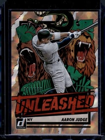 Aaron Judge Unleashed /999 2021 Donruss #UNL8 New York Yankees