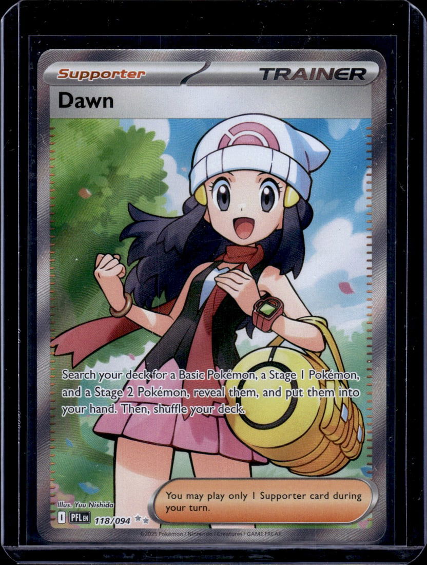 2025 Pokemon Phantasmal Flames Dawn Full Art Ultra Rare #118 (1 of 2)