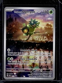 2024 Pokemon Scarlet & Violet Promo Twlight Masquerade Teal Mask Ogerpon #123