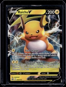 2022 Pokmeon SWSH Brilliant Stars Raichu V #45