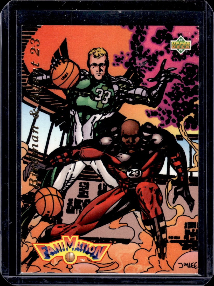 Michael Jordan/Larry Bird Fanimation 1993-94 Upper Deck #510 (1 of 2)