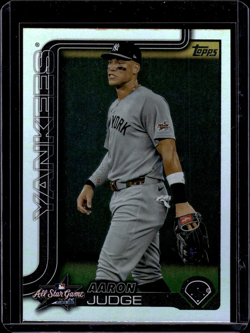 Aaron Judge Rainbow Foil 2025 Topps Update #ASG-2 New York Yankees (1 of 2)