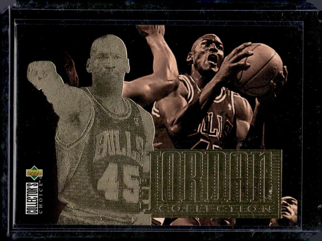 Michael Jordan 1995-96 Upper Deck Collector's Choice Jordan Collection #JC4 Bulls (1 of 2)