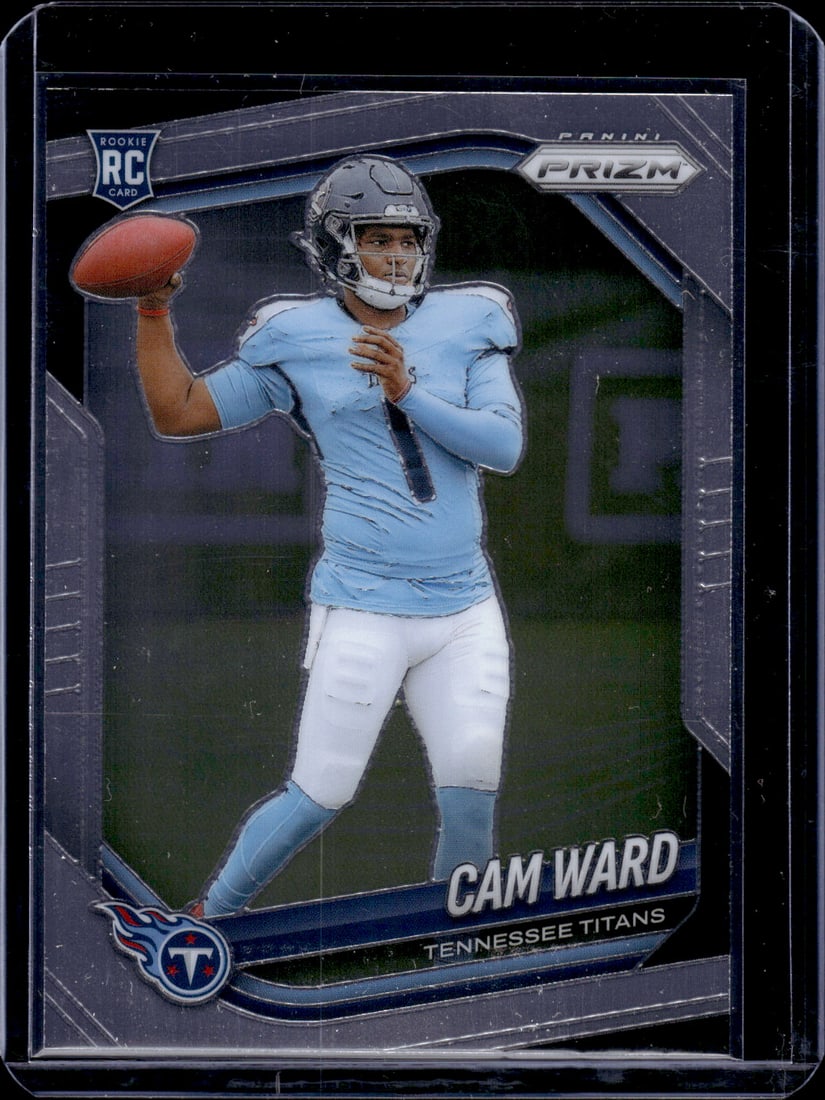 Cam Ward Rookie Card 2025 Panini Prizm #352 Tennessee Titans (1 of 2)