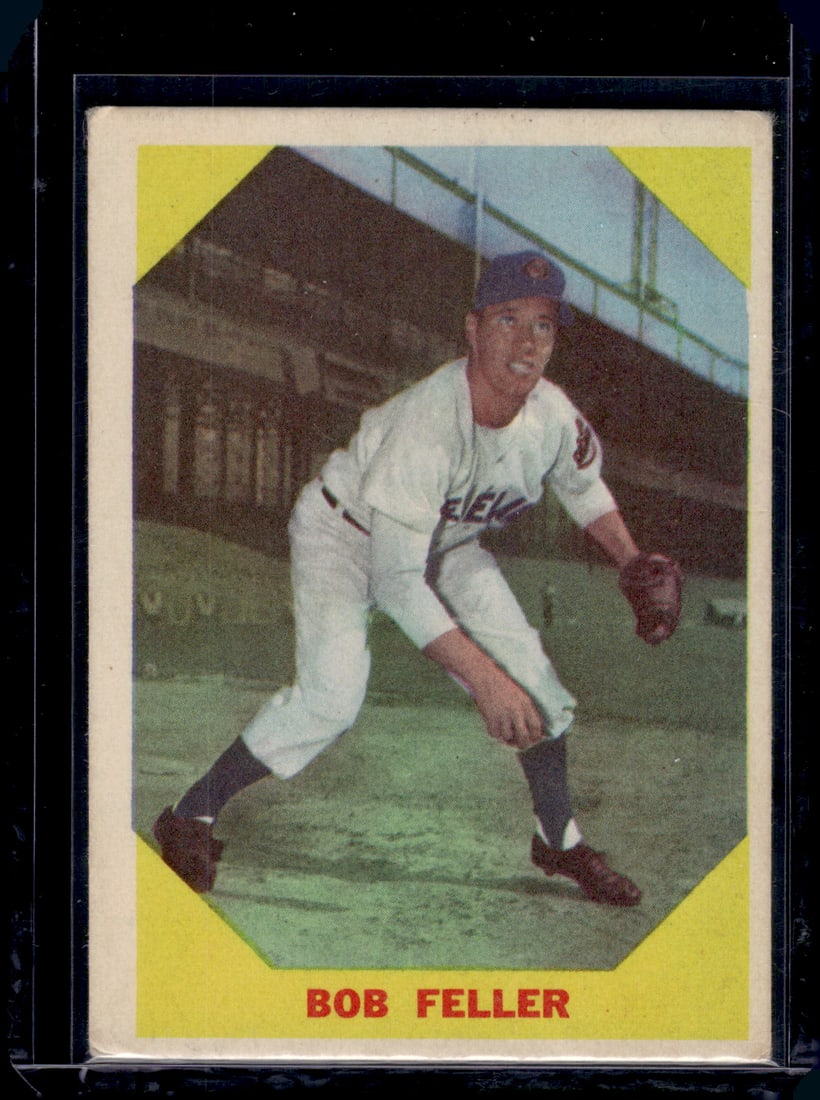 Bob Feller 1960 Fleer #26 Vintage Baseball Card See Pics for Condition (1 of 2)
