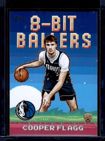 Cooper Flagg Rookie Card 8-Bit Ballers 2025-26 Topps #8B-31 Dallas Mavericks