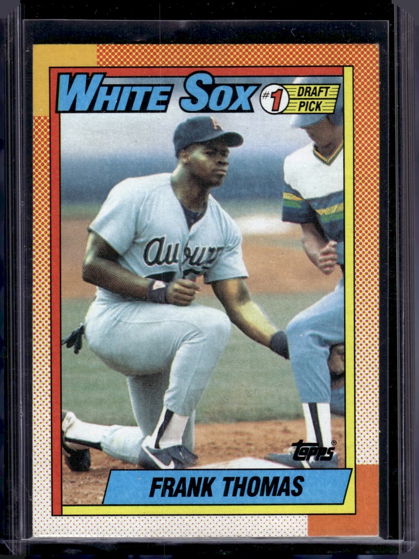 Frank Thomas Rookie Card 1990 Topps #414 Chicago White Sox (1 of 2)