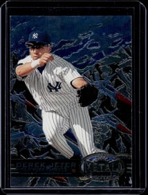 Derek Jeter 1997 Metal Universe #118 New York Yankees