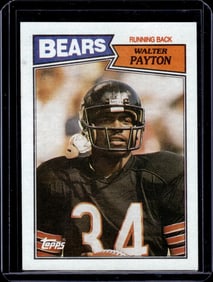 Walter Payton 1987 Topps #46 Chicago Bears