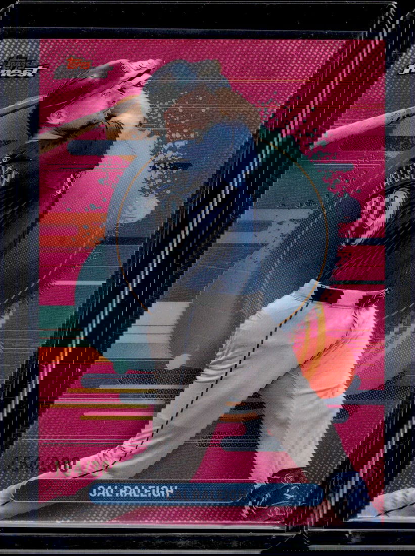 Cal Raleigh Magenta Refractor /300 2025 Topps Finest #111 Seattle Mariners: Topps Baseball MLB Trading & Sports Cards, Sports Cards for Sale Near Me, World Series & Hall of Fame Players Memorabilia, Refractors, X-Fractors, Numbered, SP, SSP, Valuable Auction Memorabilia Lots