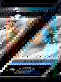 Justin Herbert Rookie Card 2020 Contenders #RY-JHE Los Angeles Chargers