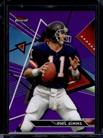 Phil Simms Purple Refractor /200 2023 Topps Composite Finest #222