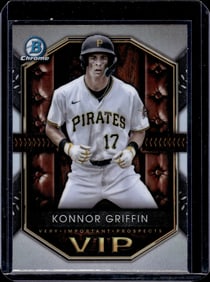 Konnor Griffin VIP 2025 Bowman Chrome #VIP-20 Pittsburgh Pirates