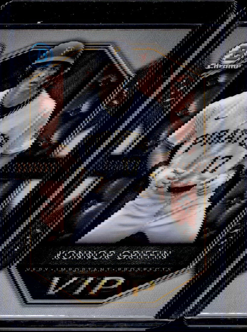 Konnor Griffin VIP 2025 Bowman Chrome #VIP-20 Pittsburgh Pirates (1 of 2)