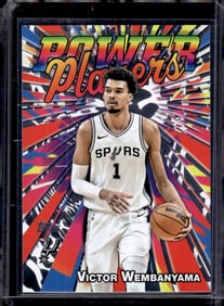 Victor Wembanyama Power Players 2025-26 Topps #PP-15 San Antonio Spurs