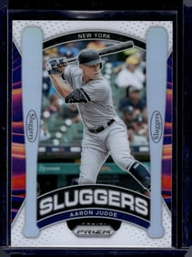 Aaron Judge Sluggers Silver Prizm 2021 Panini Prizm #SL14 New York Yankees