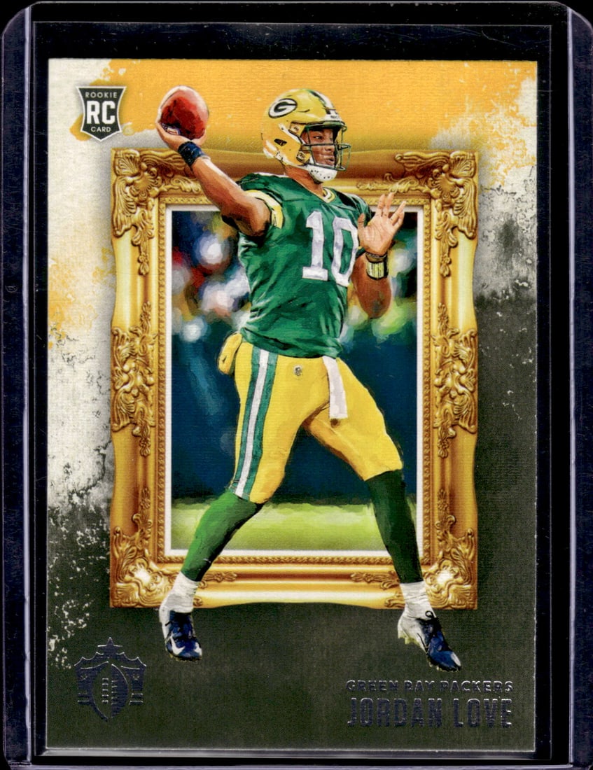 Jordan Love Rookie Card 2020 Chronicles Gridiron Kings #GK-4 Green Bay Packers (1 of 2)