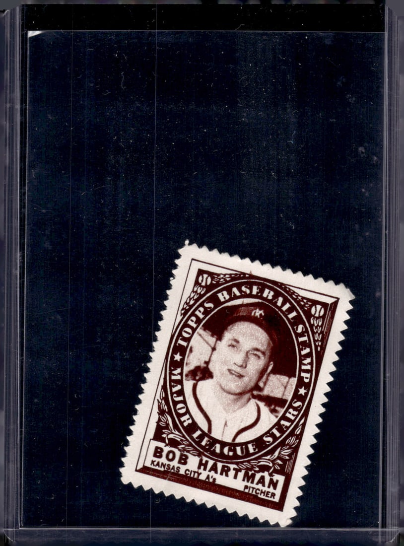 Bob Hartman 1961 Topps Stamp (1 of 2)