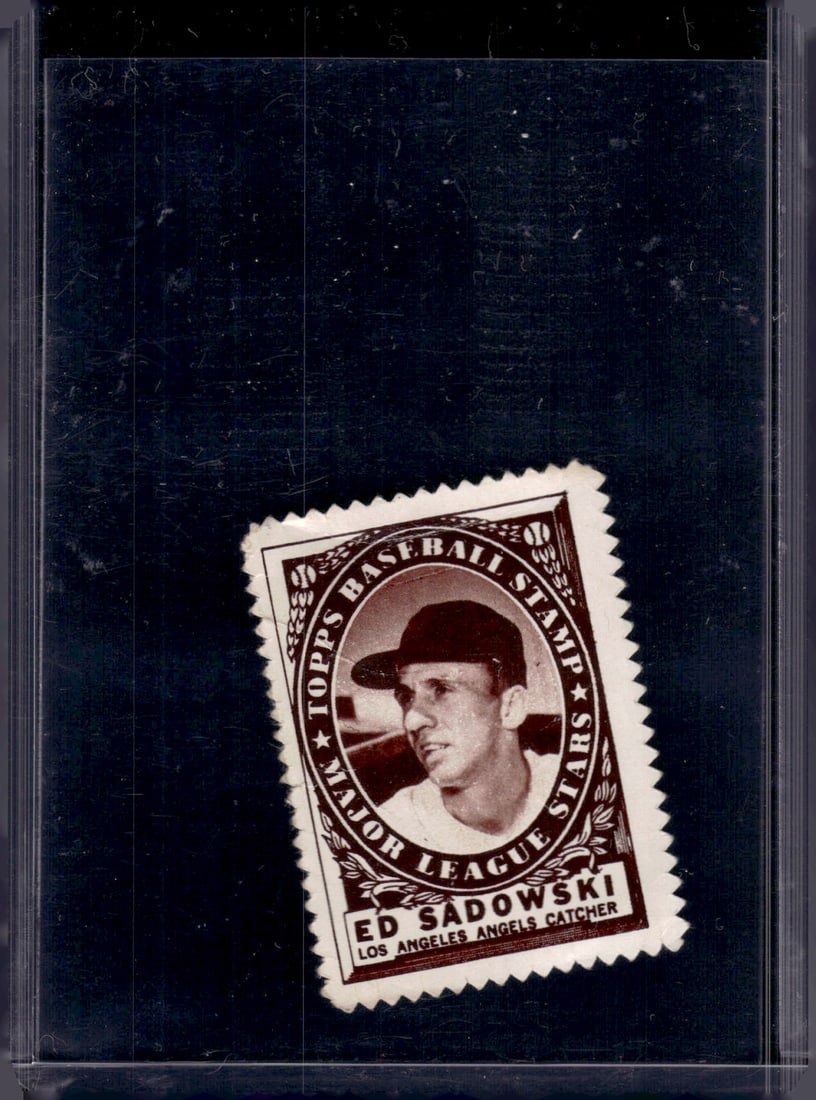 Ed Sadowski 1961 Topps Stamp (1 of 2)