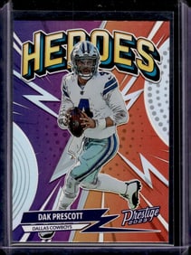 Dak Prescott Heroes 2023 Panini Prestige #H-3 Dallas Cowboys