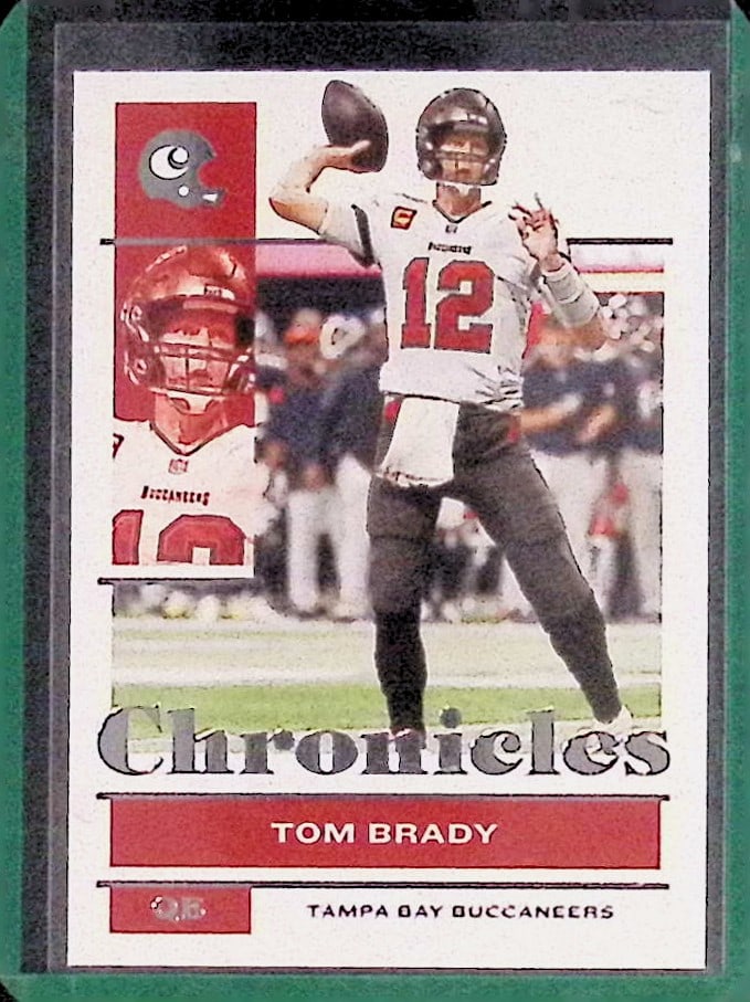 Tom Brady 2021 Panini Chronicles #89 New England Patriots & Tampa Bay Buccaneers (1 of 2)