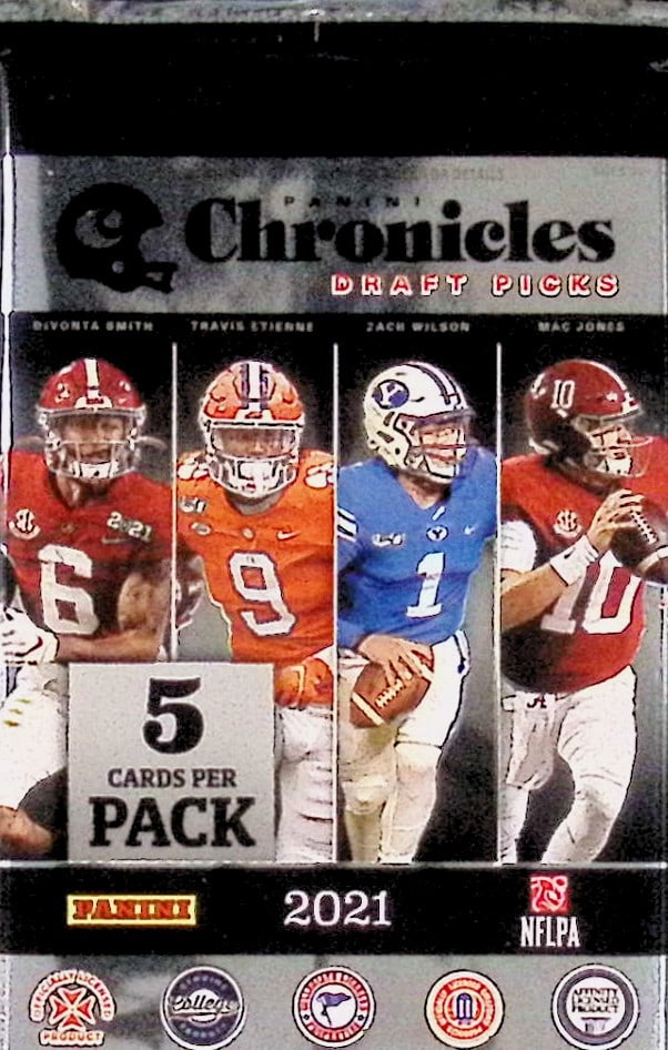 2021 Panini Chronicles Draft Picks Football Card MEGA BOX PACK (1 of 1)