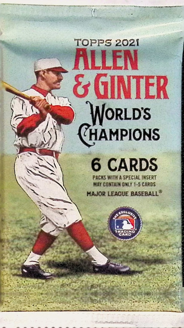 2021 Topps Allen & Ginter Baseball BLASTER BOX PACK (1 of 1)