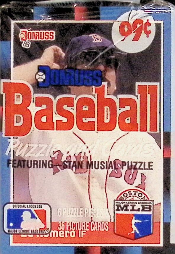 1988 Donruss Vintage Series 1 Baseball CELLO RETAIL BOX PACK, Sports Card (1 of 2)