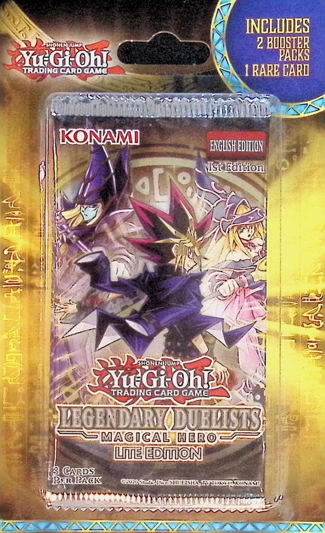 2023 Konami Yu-Gi-Oh! Legendary Duelists - 2 PACKS Magical Hero - English 1st Edition - 2 Packs Per: Yu Gi Oh TCG, Yugioh 25th Anniversary Trading Card Game, Trading Card Games for Sale Near Me, Auction Lots for Sale On Line, Attack, Spell, Defend